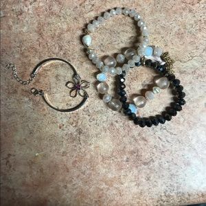 Bundle of 4 bracelets!